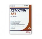 Хумулин М3 (Humulin) 5х3мл картридж
